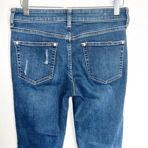 Pilcro and the Letterpress Parallel Raw Hem Jeans - Picture 9 of 11